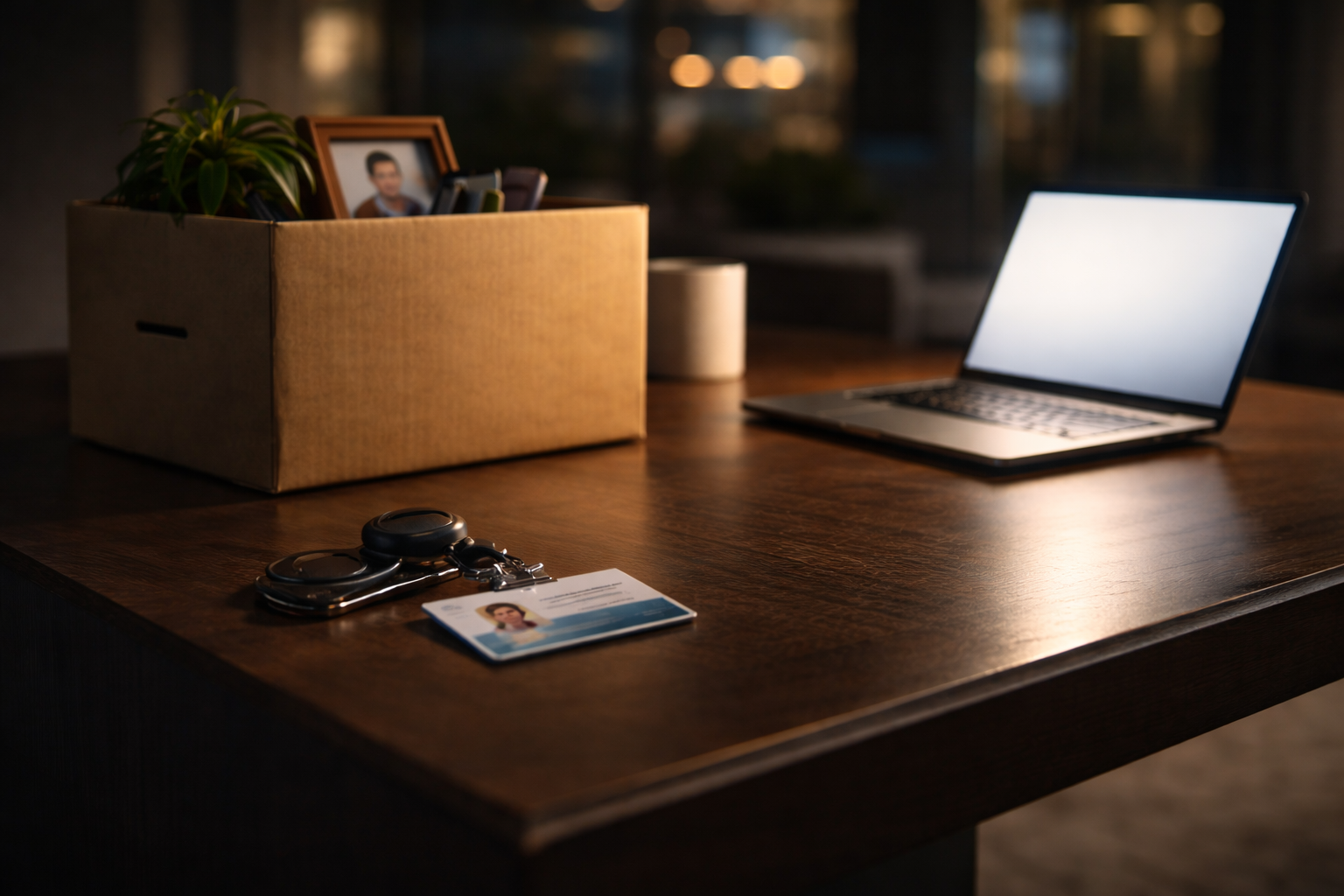 a computer sitting on a table